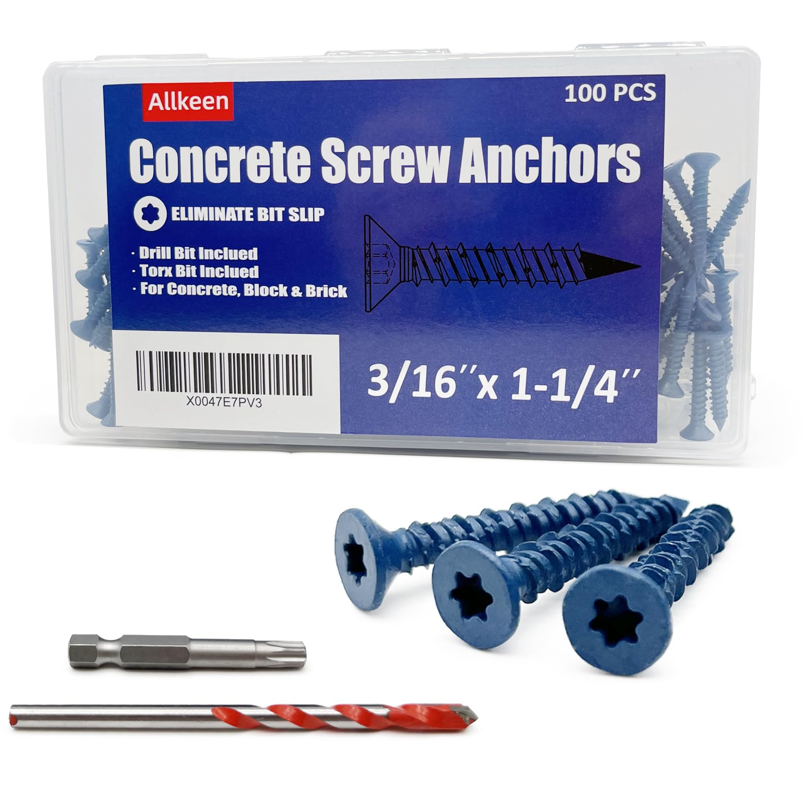 Concrete Screws - Anchor Masonry, Brick & More -13
