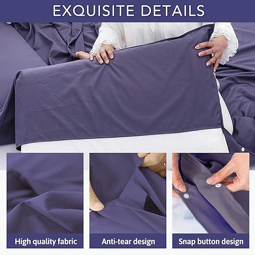 Miniatura 3 de dgdgcool Forro para saco de dormir, sábana de camping, saco de dormir para adultos, sábanas de viaje, saco de dormir para mochileros, hoteles y