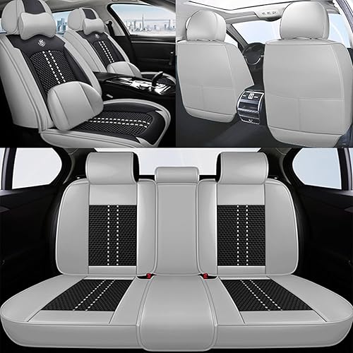 Miniatura 2 de Juego completo de fundas de asiento para Mazda Mazda2 2011-2023, fundas de asiento de automóvil antideslizantes de seda helada, protector de asiento