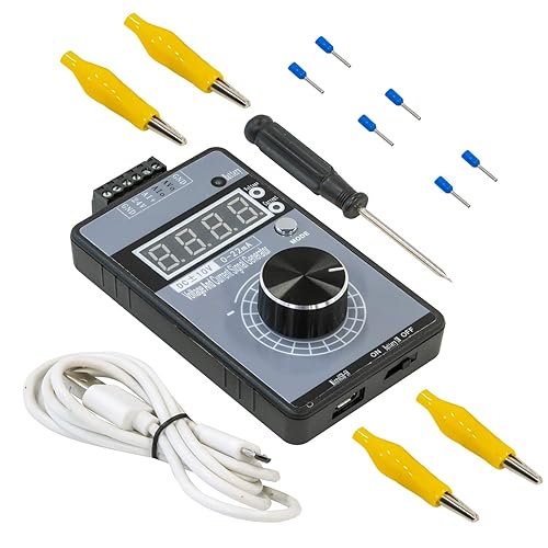 UCTRONICS DC ±10V 0/4-20mA Current Voltage Signal Generator, USB Power Supply Interface Analog Simulator for PLC and Panel Debugging, Device Testing, Frequency Converter, Flow Valve (Without Battery)