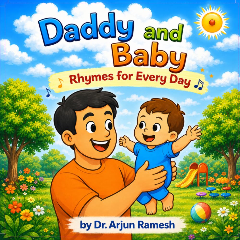 Daddy and Baby: Rhymes for Every Day: A Heartwarming Bedtime and Playtime Book for Toddlers and Dads