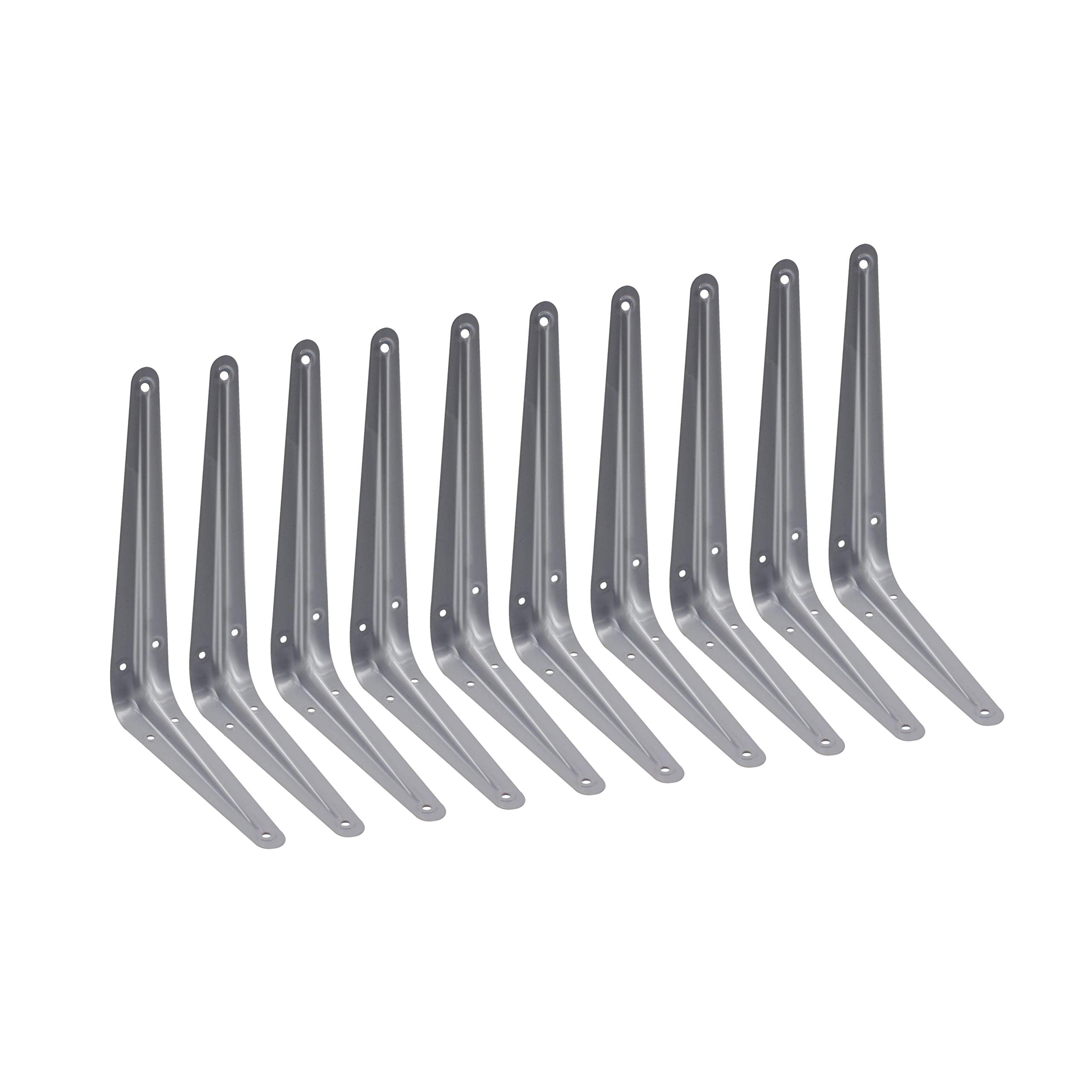 Eai Silver/Grey 200X150mm / 8X6" Original London Pattern Shelf Bracket | | Pack Of 10