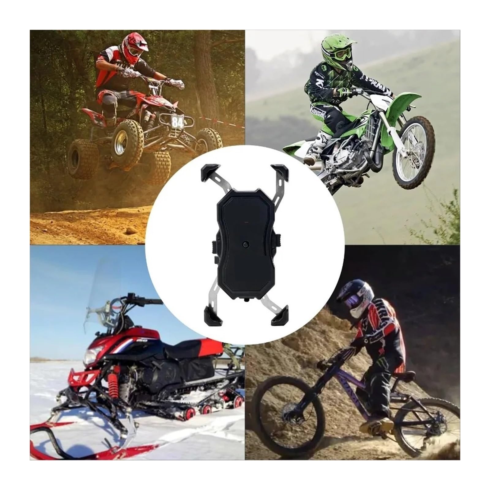 Supporto Manubrio Supporto Per Cellulare Per Moto Per Telefono Antiscivolo Accessori Supporto Telefono Moto