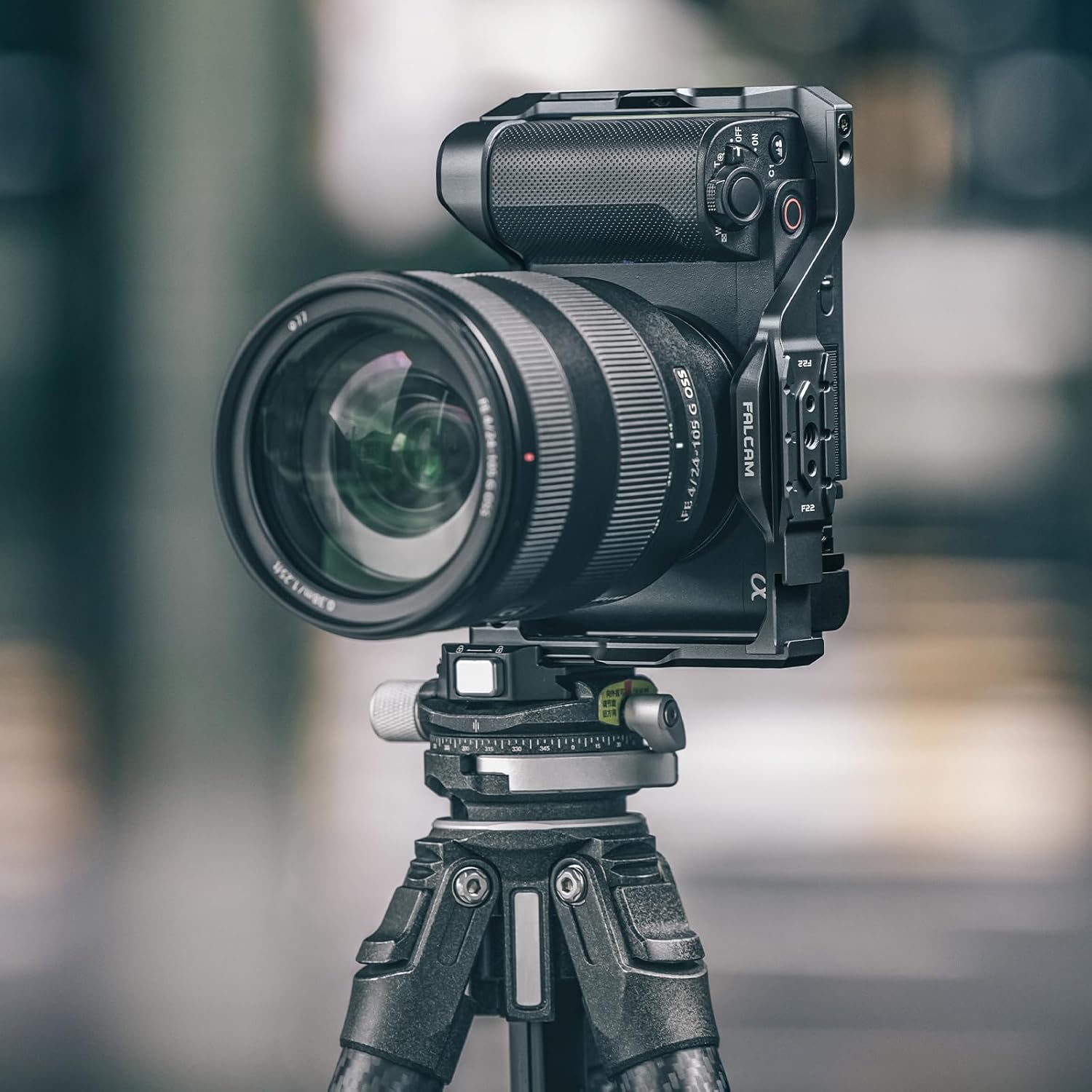 FALCAM ZV-E1 Full Camera Cage for Sony ZV-E1,Gery,Compaitable with F22,F38 and F50 Quick Release System-C00B3501