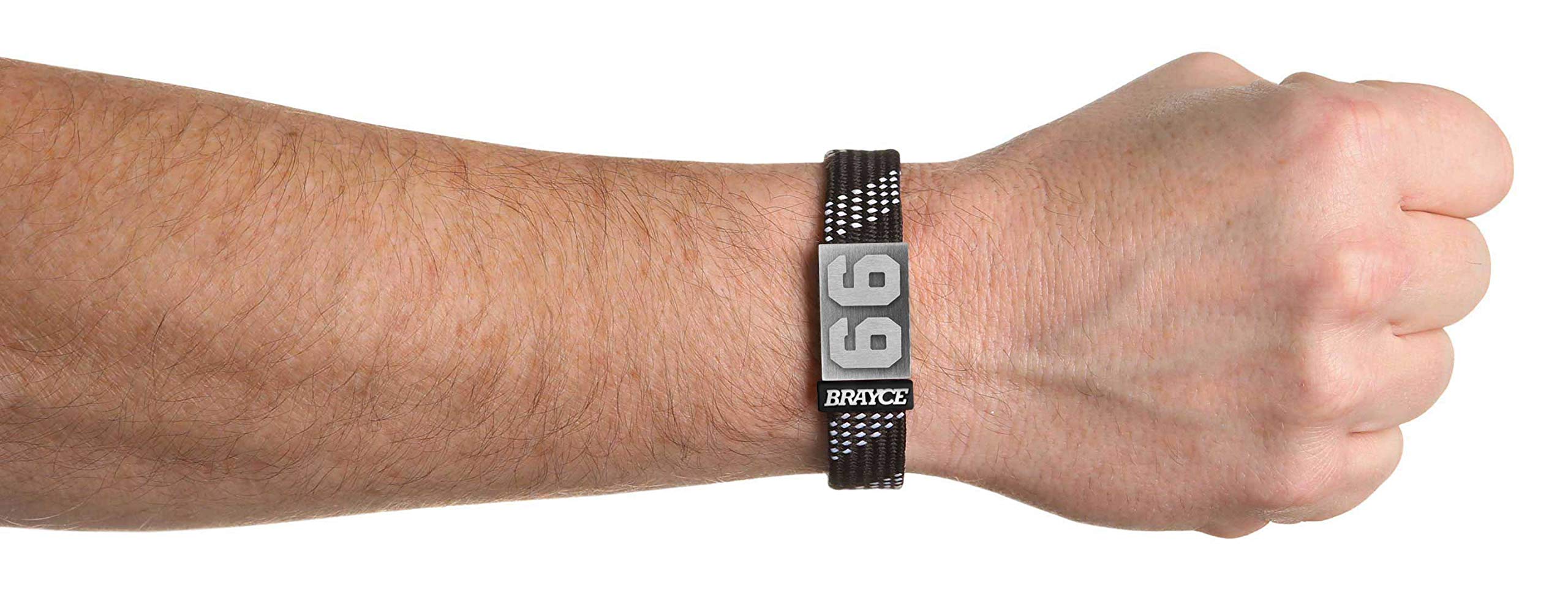 KAC Klagenfurt Armband - Verstellbares Eishockey Fan-Armband Im Trikot-Look, Aus Silikon, Mit Vereinswappen