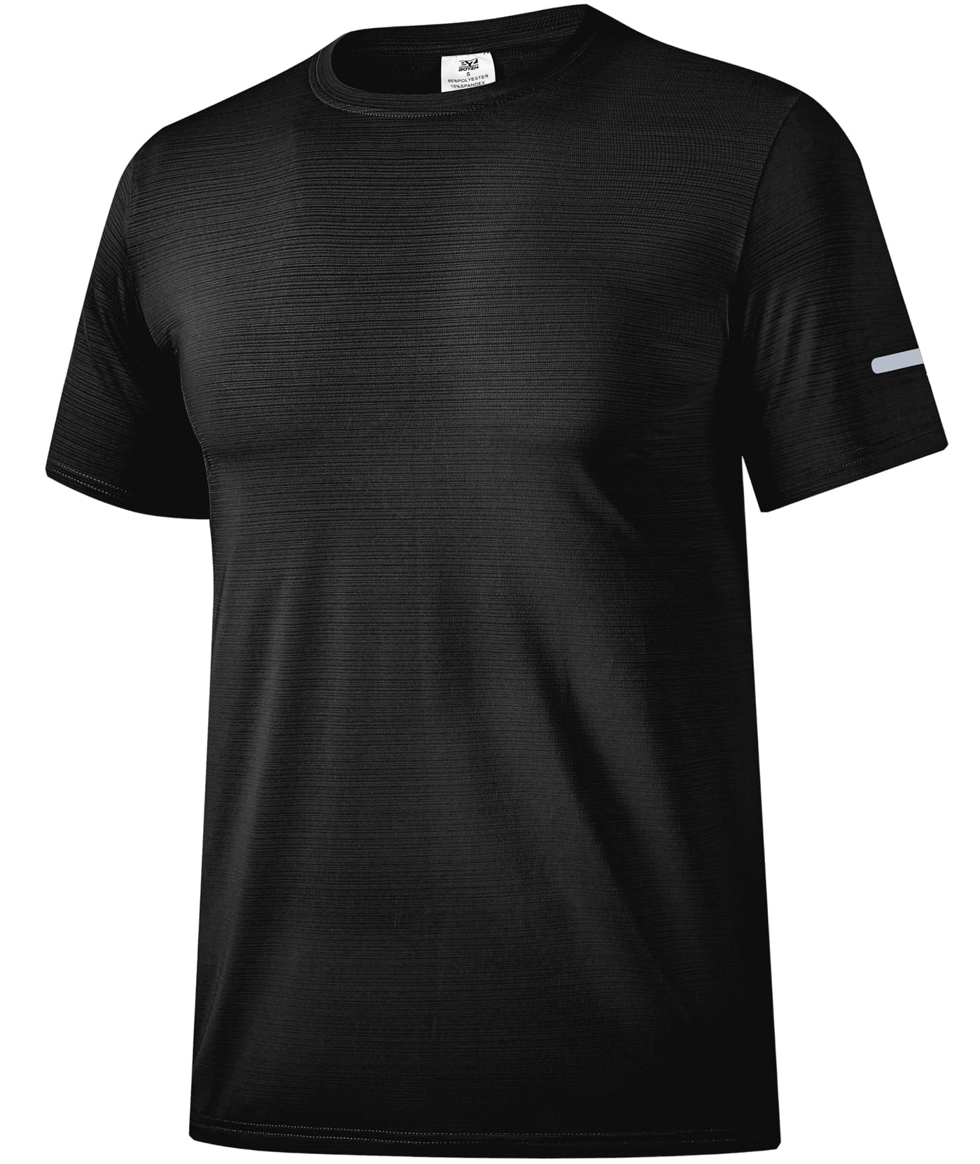 Boyzn Workout T Shirts for Men, Dry Fit Moisture Wicking Gym T-Shirt, Athletic Workout Top Short Sleeve Tee Shirt for Running