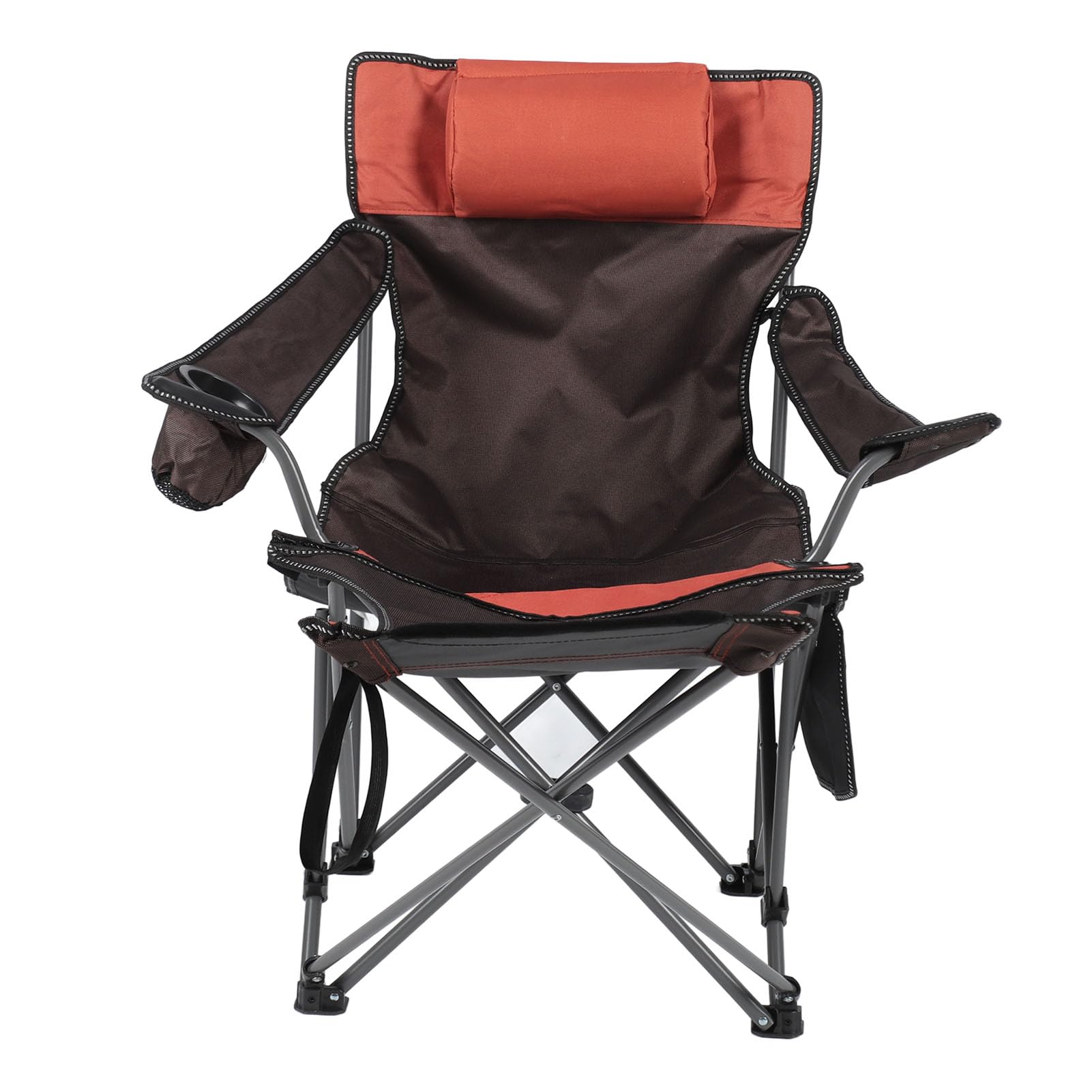 Asixxsix Tumbona Plegable para Adultos con Capacidad de 500 Libras, Silla Reclinable para Patio con Almohada Extraíble, Silla Multifuncional de Gravedad Cero para Camping, Playa, Picnic, Resistente