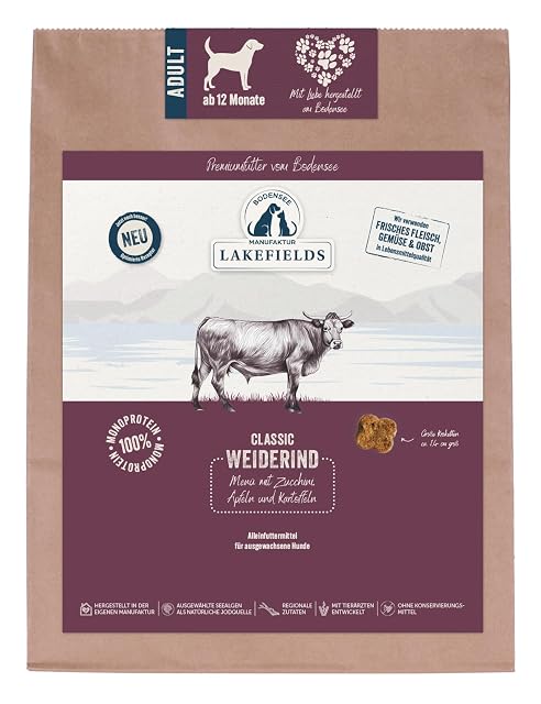 Lakefields Comida seca clásica para perros