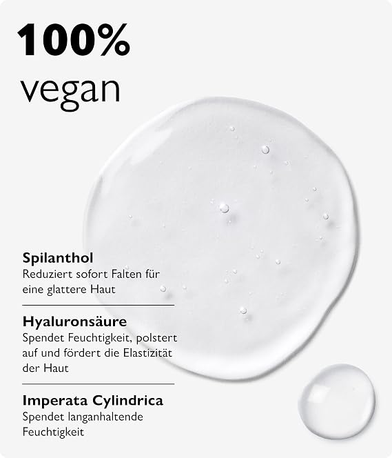 BIOTULIN - Supreme Skin Gel | Reduces Wrinkles Within 1 Hour | Hyaluronic Acid Serum | Spilanthol Serum for Face I Anti Aging Treatment - 0.5 oz