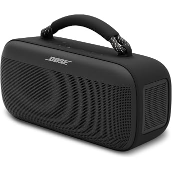 Bose Portable SoundLink Max Speaker, Large Portable Bluetooth Boombox with Battery, Waterproof Speaker Boxes, Up to 20 Hours 