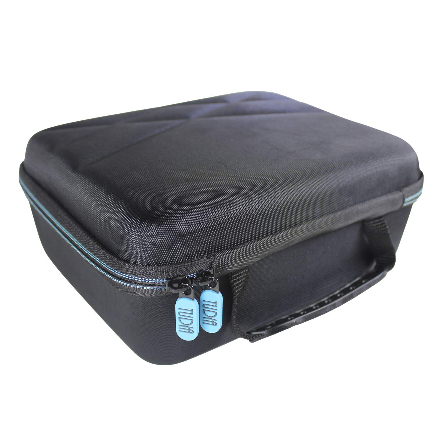 TUDIA EVA Medium Empty Case for Home Workout Exercise Equipment, Hard Travel Storage Case for Resistance Bands, Handles, Ankle Straps, Grip Strengtheners, Jump Rope (Medium) [CASE ONLY]
