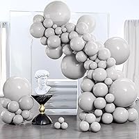 Vista 29 de PartyWoo Globos Verde Azulado 140 Piezas Diferentes Tamaños de 18 12 10 5 Pulgadas Turquesa Verde Azulado Oscuro Kit de Arco de Globos para Baby