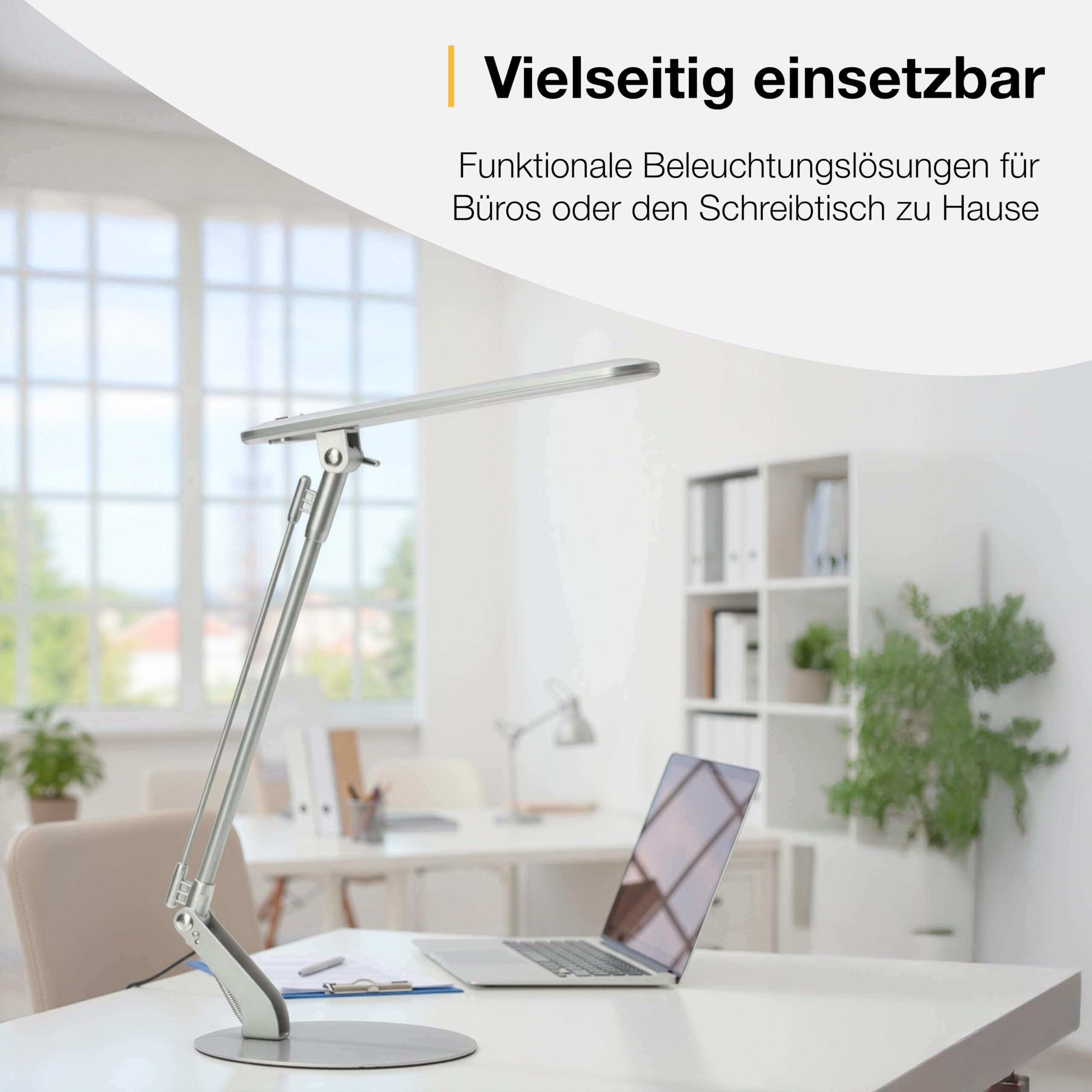 Brilliant, Lampada da scrivania, LED integrato, 6.0 Watt, 290 lumen