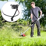 Ignition Coil, Grass Cutter Ignition Coil Ignition Coil Fit for 63cc Brush Cutter Grass Trimmer 48 Engine 48F Grass Cutter Mower 1E48F Portable Replacement Tool - 5