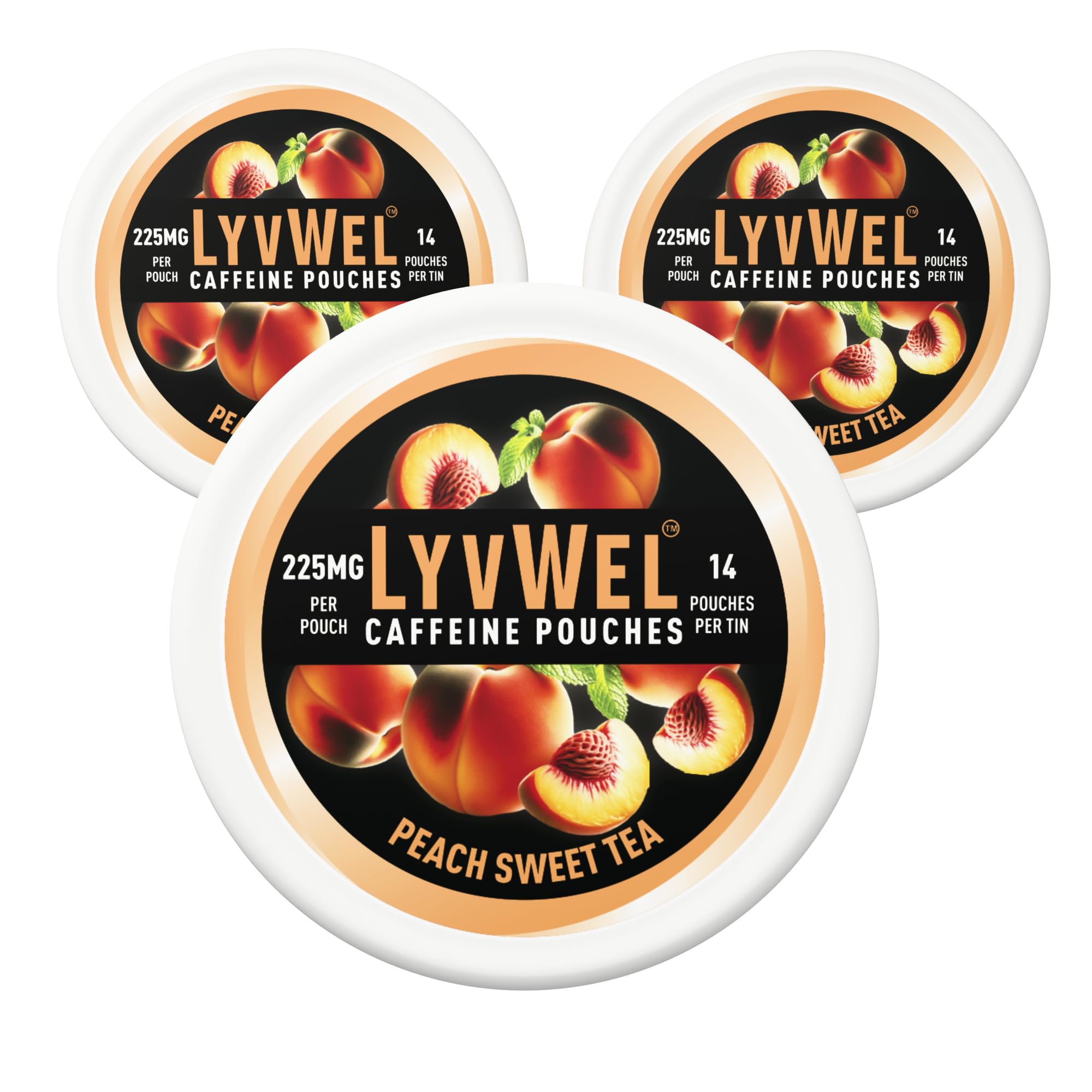 LyvWel 225mg Caffeine Pouches Variety Pack, 3-Pack, 42 Count — Amazon image 15