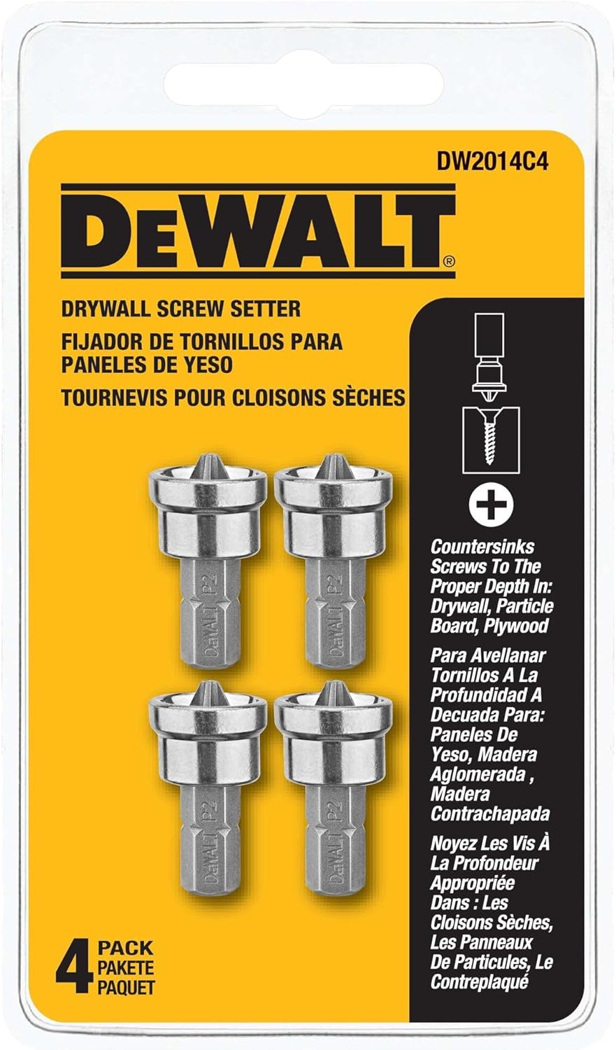Dewalt DW2014C4 Drywall Screw Setter (4-Pack)