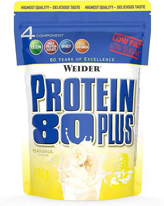 Proteine palestra weider protein 80 plus proteine gusto banana500 gr WN-30155