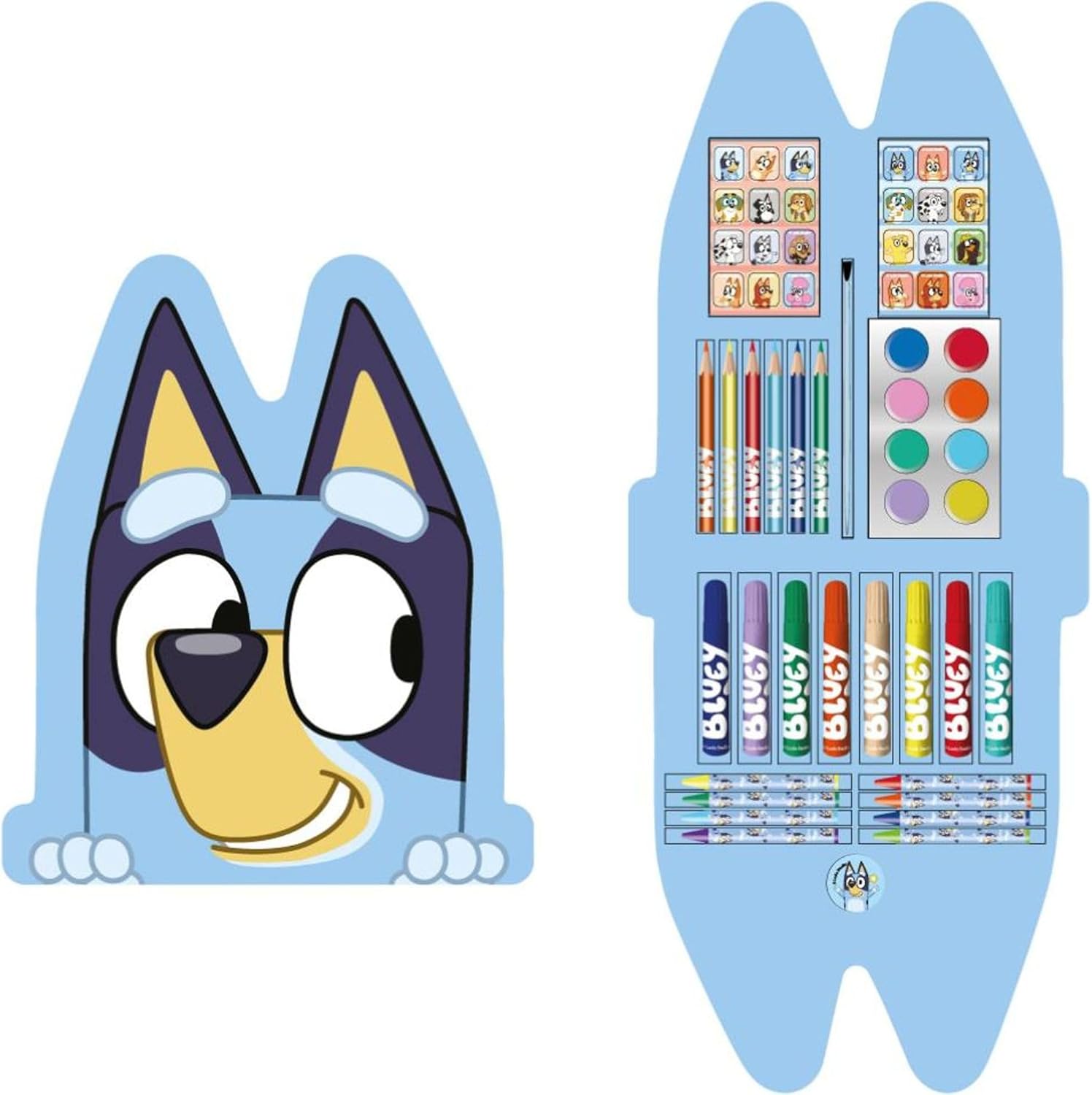 CERDÁ LIFE'S LITTLE MOMENTS Giotto Real Madrid Pencil Case with Accessories with Pencils, Markers and Pens | Triple School Case for Football Fans