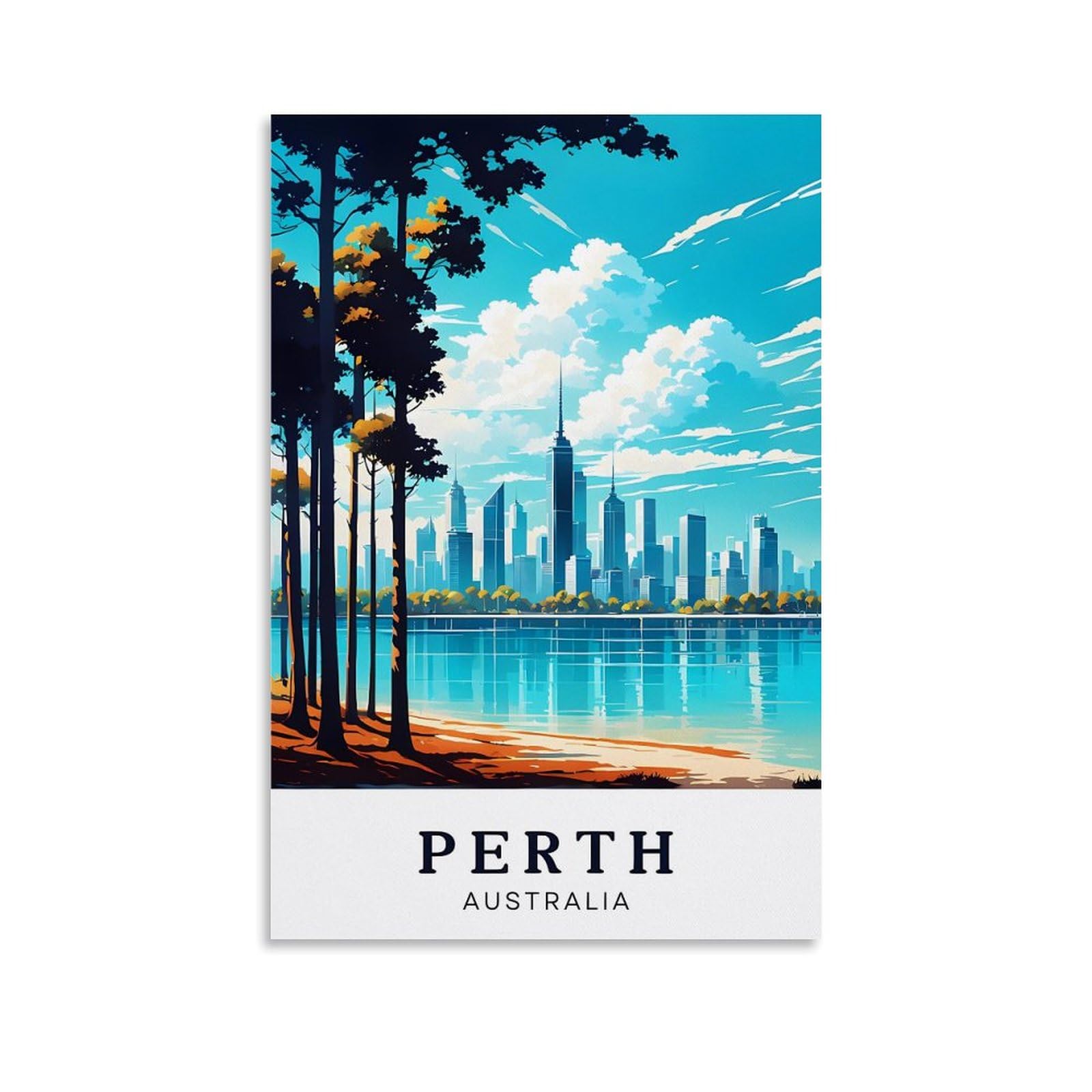 Jigsaw Puzzles for Adults 2000，Perth Australia Paper Jigsaw Puzzle 2000 Pieces Adult Toys Decompression Game 100x70cm