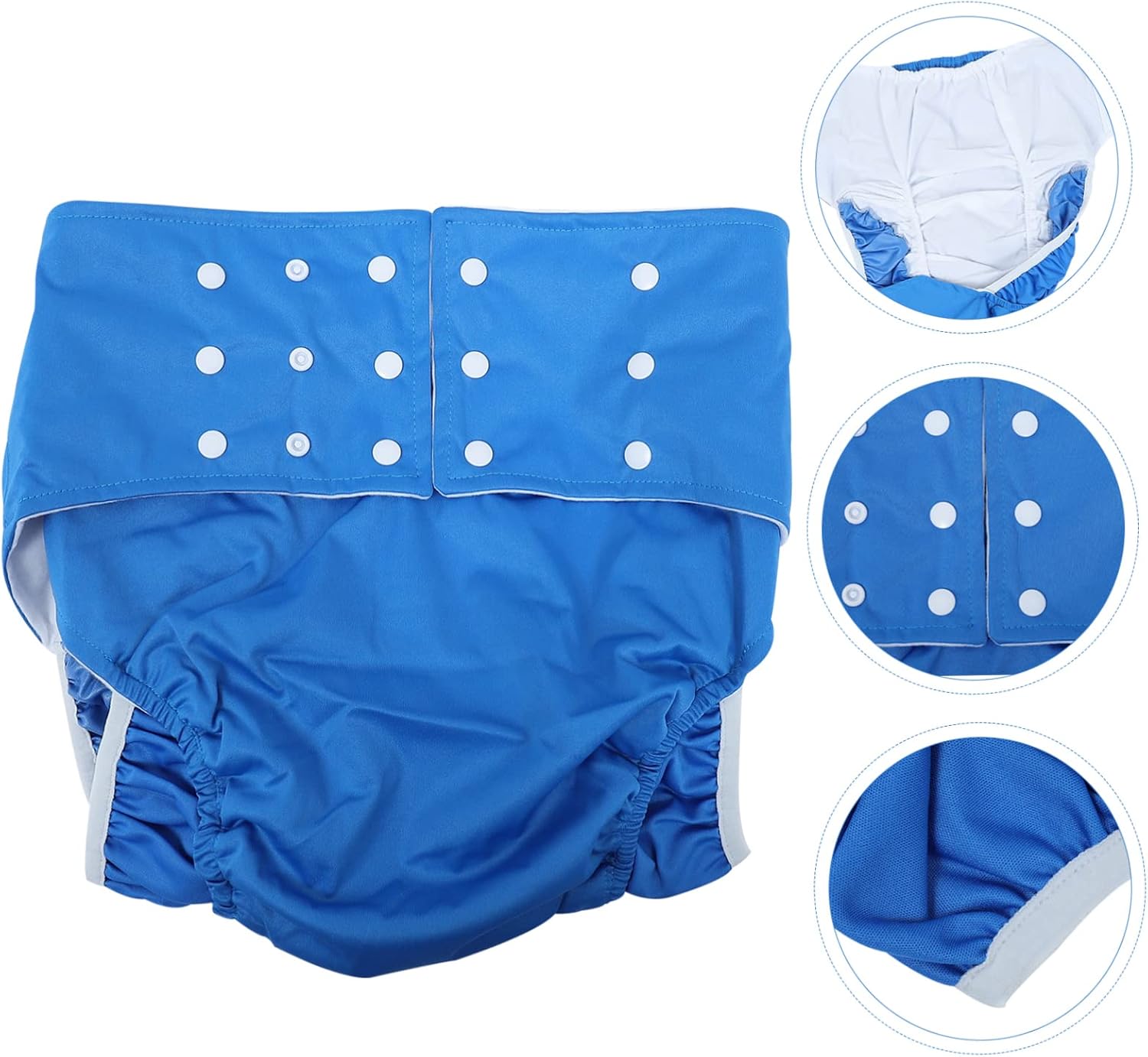 Didiseaon Diaper Water Diapers Alternative Breathable Washable Adult Nappy Pants
