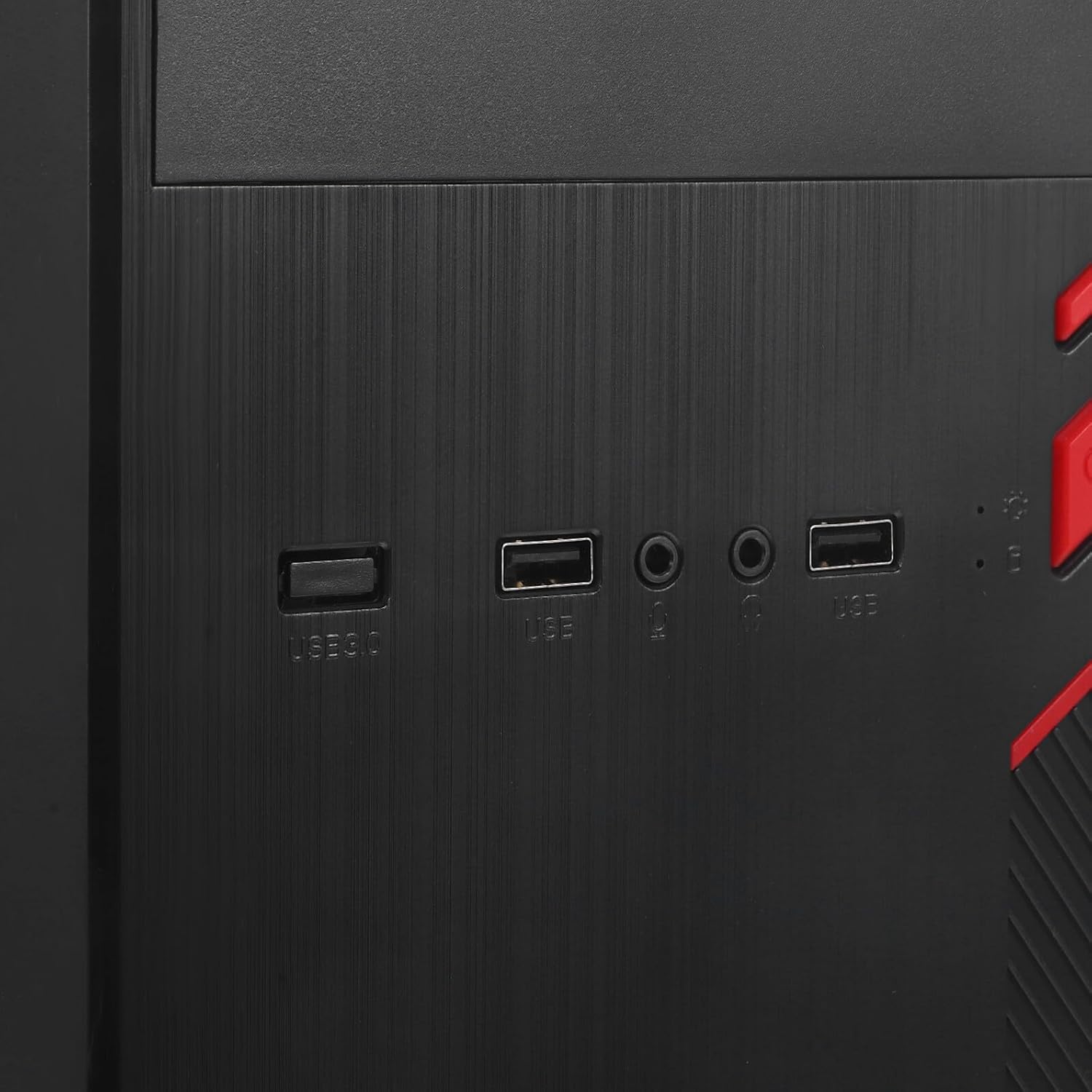 Mini Metal Computer Chassis Portable Desktop Case for Home and Office Use Compact Mini Tower Computer Box