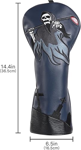 Miniatura 6 de Fundas para la cabeza de golf, divertidas fundas para palos de golf, piel sintética de grado tour, funda para cabeza de conductor de golf,