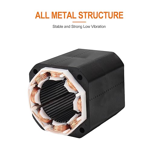 Miniatura 8 de Diámetro 1.654 in BLDC 24V 5000rpm sin escobillas 3 fase pequeño motor de CC para bricolaje