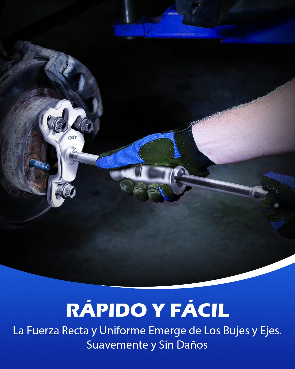 Orion Motor Tech Juego de Herramientas para Extractor de Cojinetes del Eje Trasero y Juego de Martillo Deslizante, Horquilla de Martillo Deslizante y 3 Adaptadores de Extractor de Eje Trasero