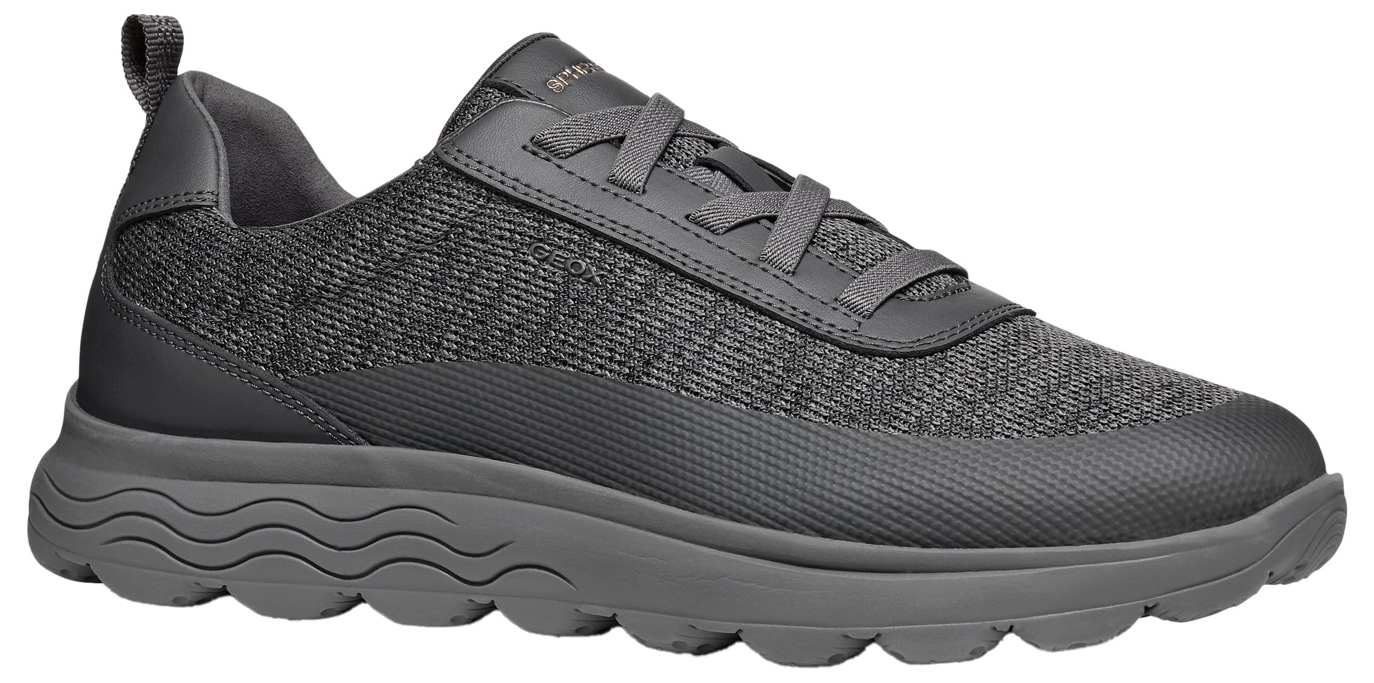 Geox Men's U Spherica A Sneaker, Gray, 11 UK
