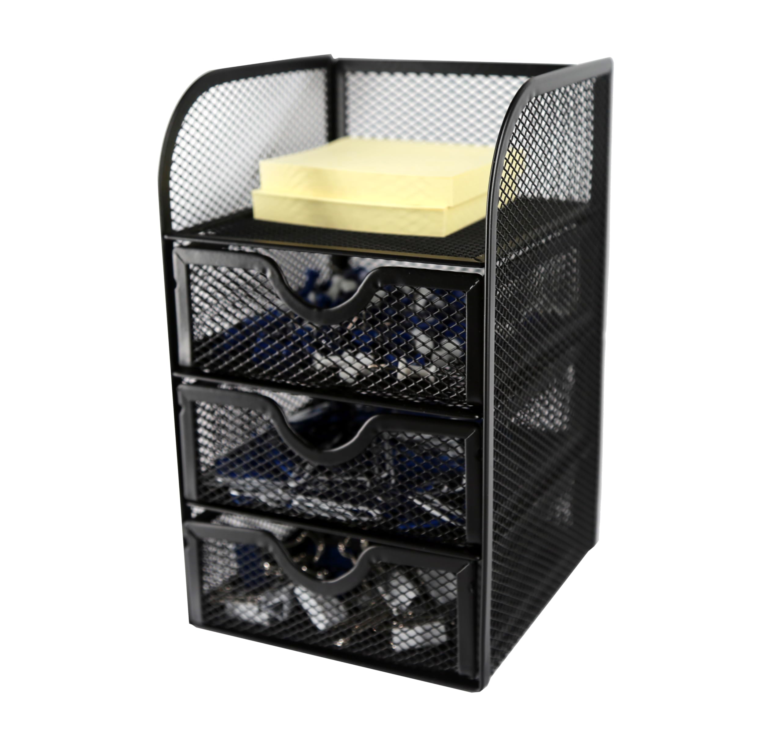 Huron Mini organizador de suministros de escritorio de 3 cajones