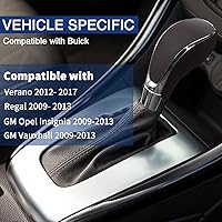 Vista 3 de Pomo de palanca de cambios Compatible con Buick Verano 2012-2017 Reemplazo de palanca de cambios para auto - Marrón