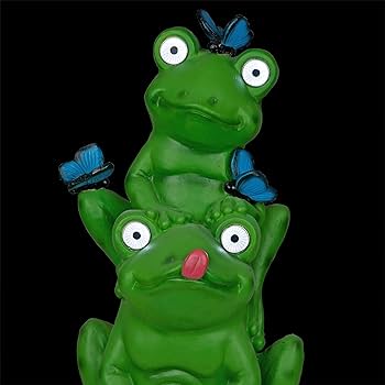 shop ⁑FROG⁑　giosアイローネ Amazon.com : Alpine Corporation ZEN392SLR-L Stacked Frogs