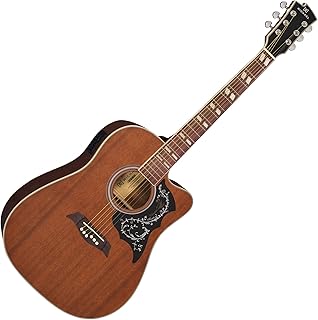 Violão elétrico michael galaxy folk com cutaway vm925dtc mh