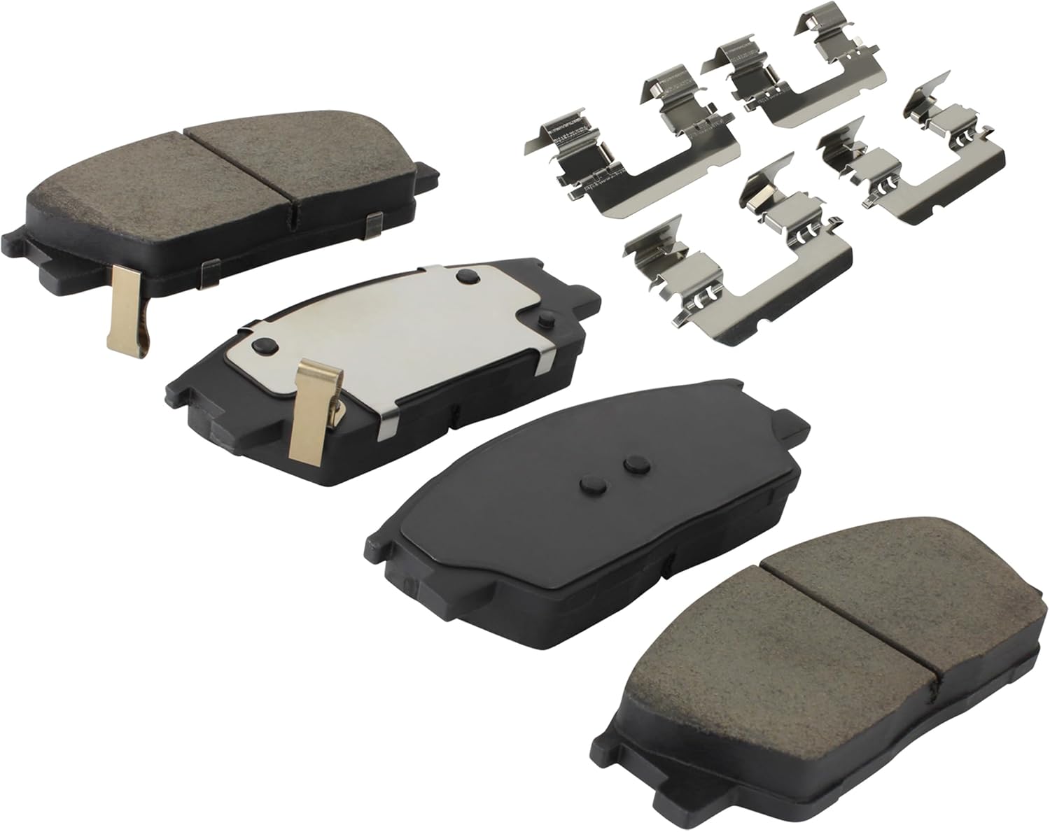 QUALITY-BUILT Front Ceramic Brake Pads, Premium 1001-2285C, Compatible with 2020-2024 Hyundai/Kia (Soul,Venue)