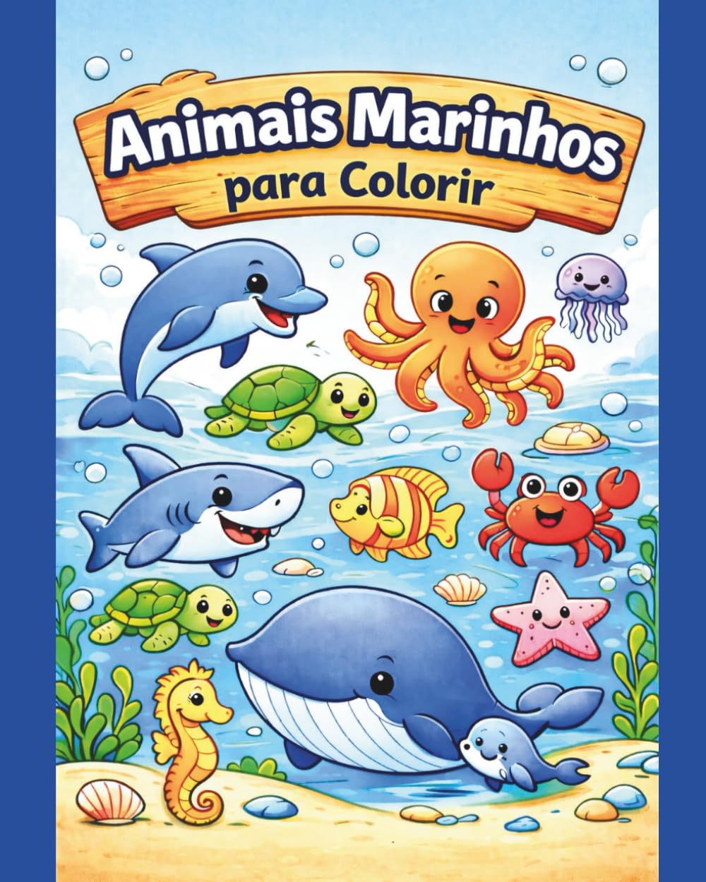 Animais Marinhos para Colorir