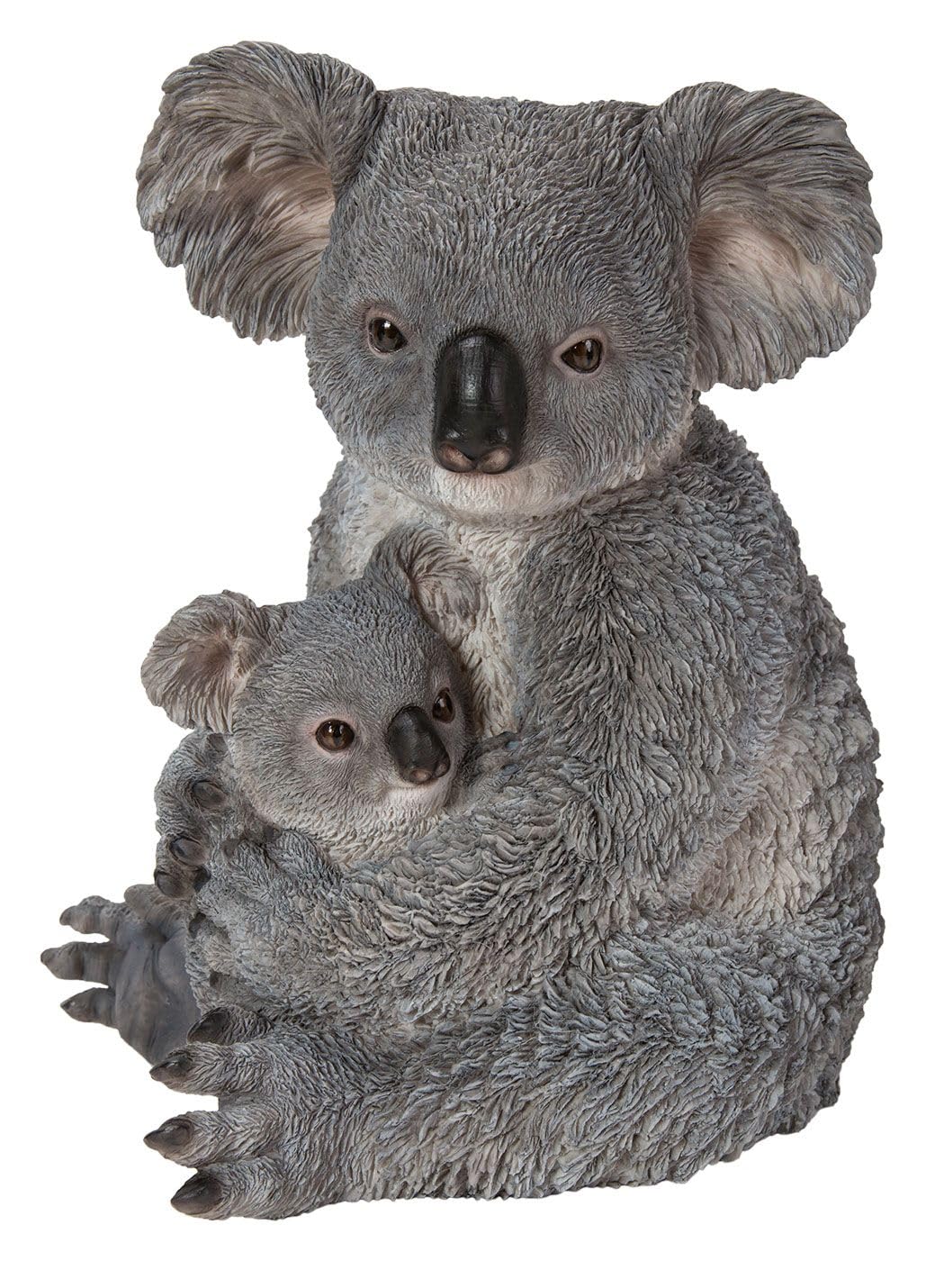 Mother Holding Baby Koala | Resin Home or Garden Decoration | XRL-KOMB-D