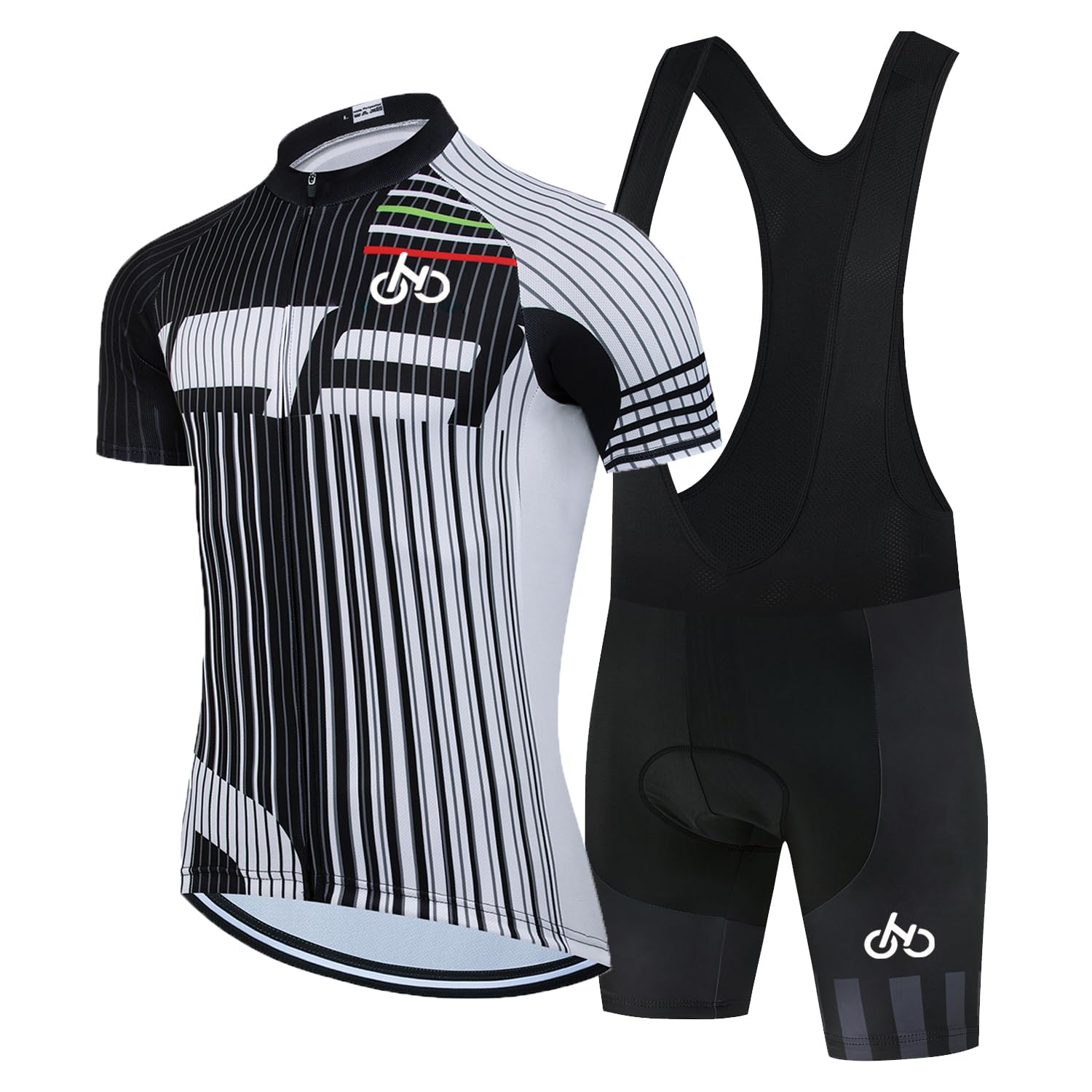 HOMTOL Abbigliamento Ciclismo da Uomo Maniche Corte Completo Bici Completo Ciclismo Manica Corta Tuta Ciclismo Uomo