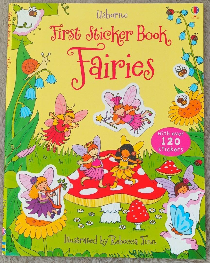 Usborne sticker book Fairies シールブック