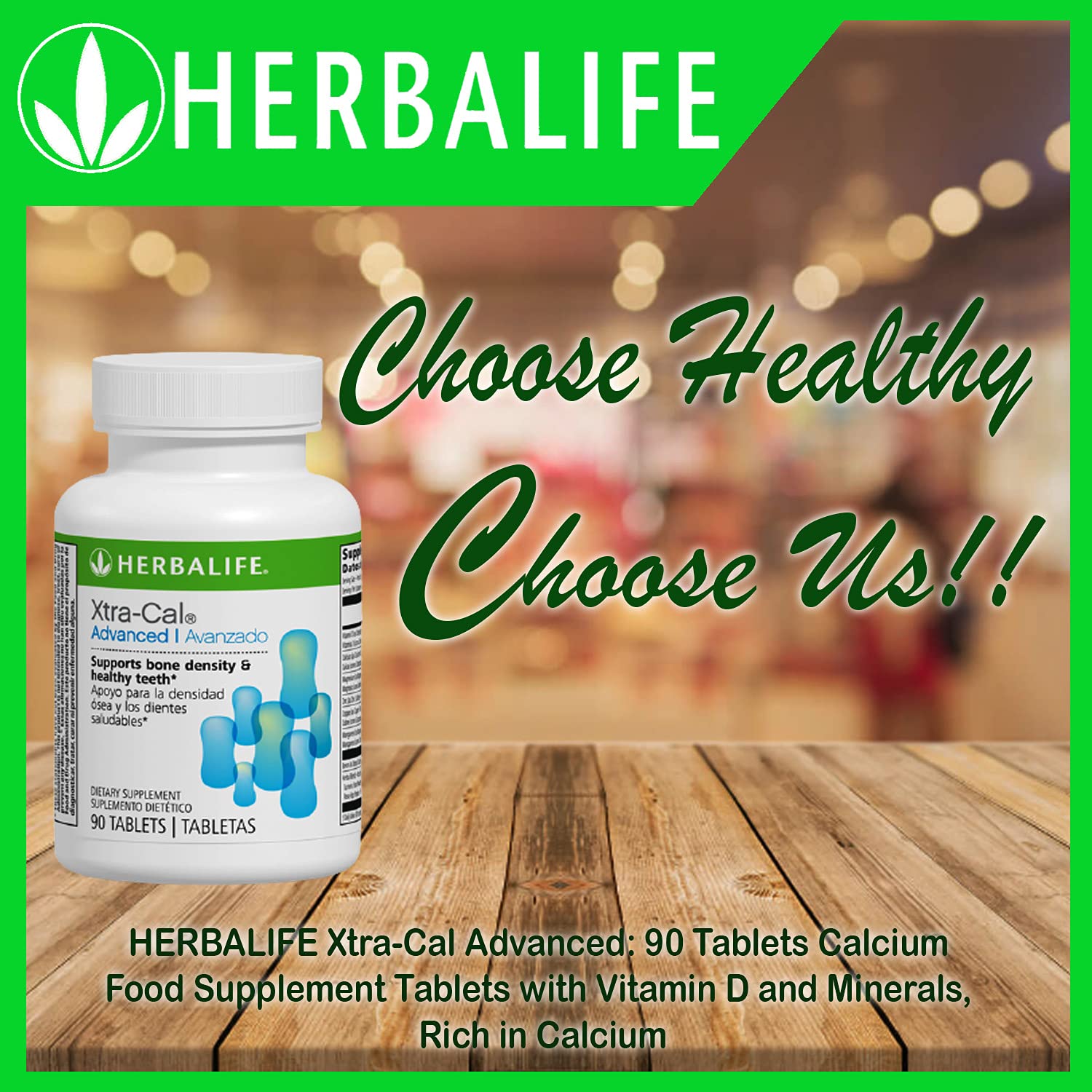 Buy HERBALIFE XtraCal Advanced 90 Tablets Calcium Food Supplement