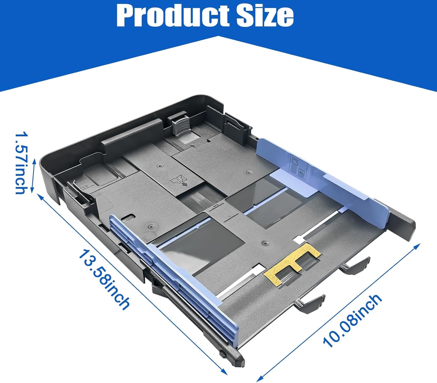 Paper Input Tray Replacement for HP OfficeJet Pro 8010 8015e 8018 8020 8025e 8028-250 Sheet Paper Capacity Replacement Paper Tray