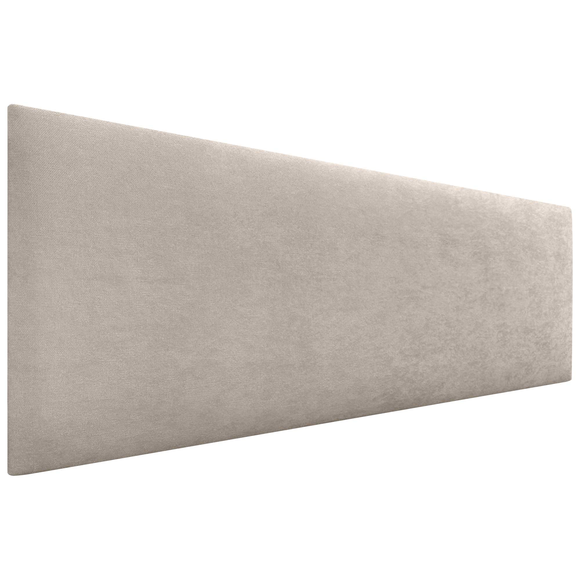 DHOME Cabecero de Polipiel o Tela AQUALINE Liso cabeceros Cabezal tapizado Cama Lujo (Tela Beige, 160cm (Camas 150/160))