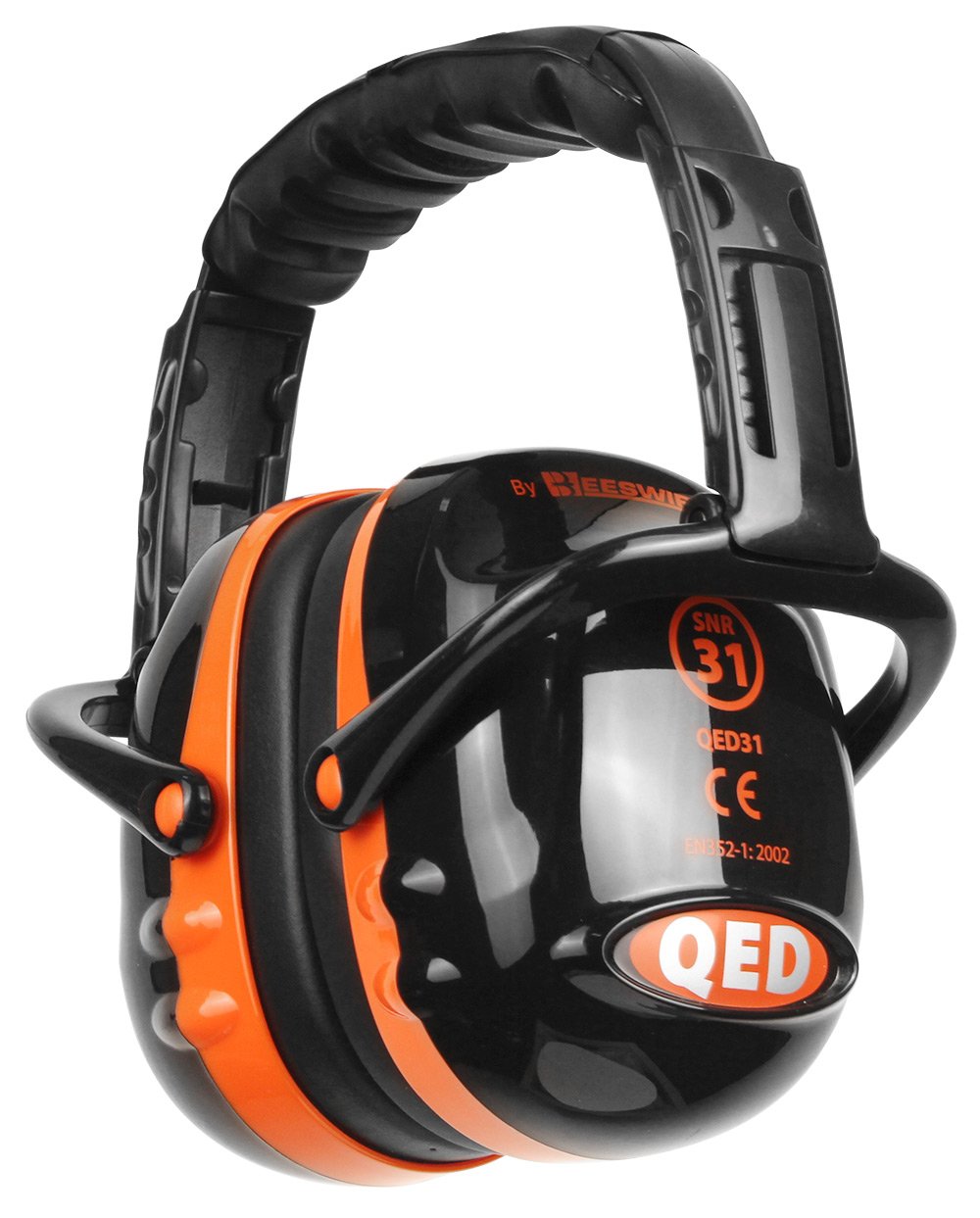 Quality Ear Defender 31db Noise Protection Earmuff, Black, 31 dB