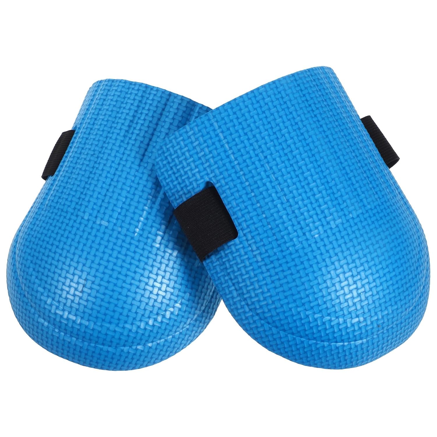 SOLUSTRE Professional Foam Knee Pads Thick Protective Work Kneepads for Gardening Construction Flooring Tiling with Non-slip Blue Cushion for Men Household and Industrial Use