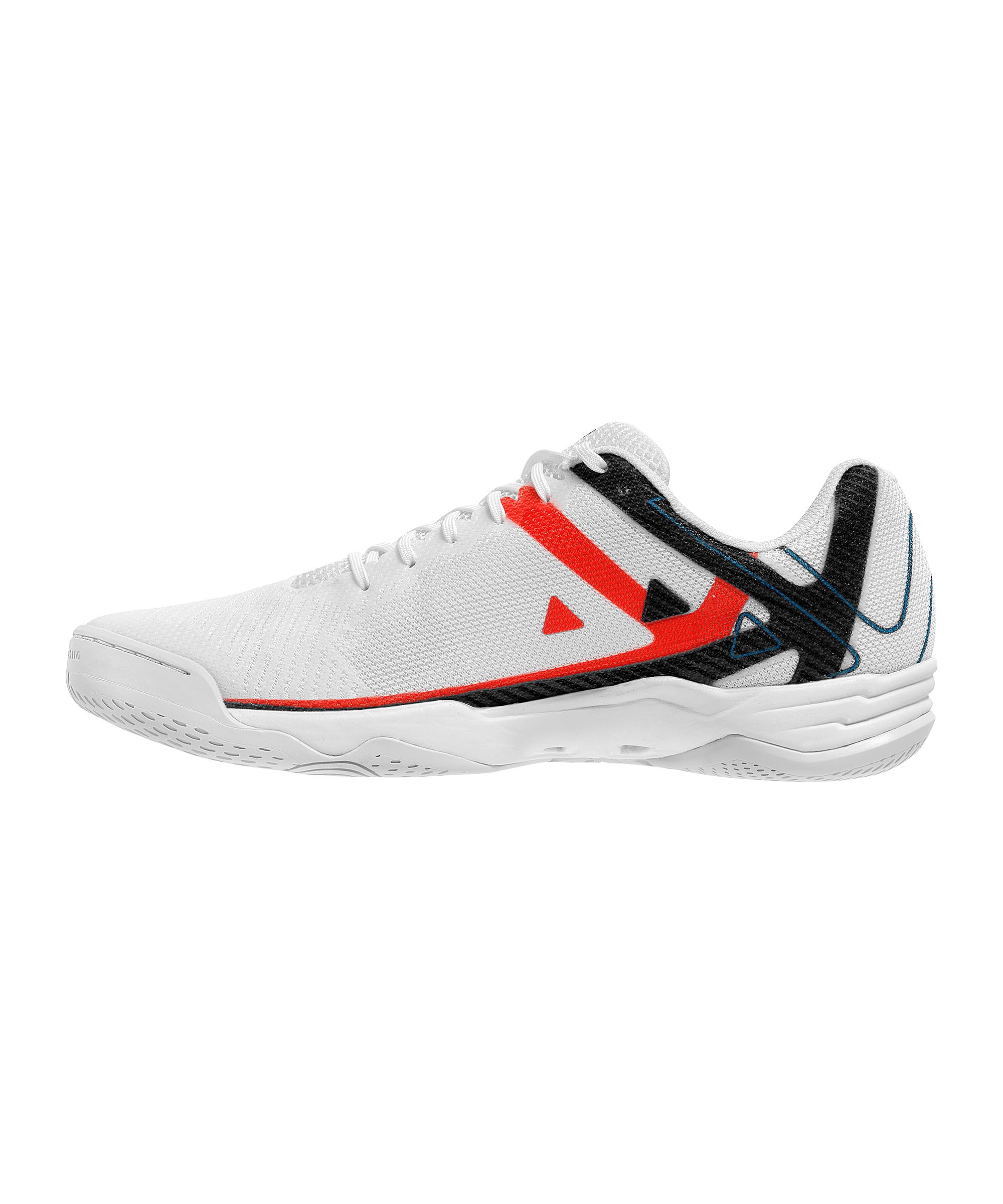 Kempa Męskie buty Wing 2.0 do piłki ręcznej, białe/czerwone/czarne, 47 EU, biały, czerwony, czarny., 47 EU