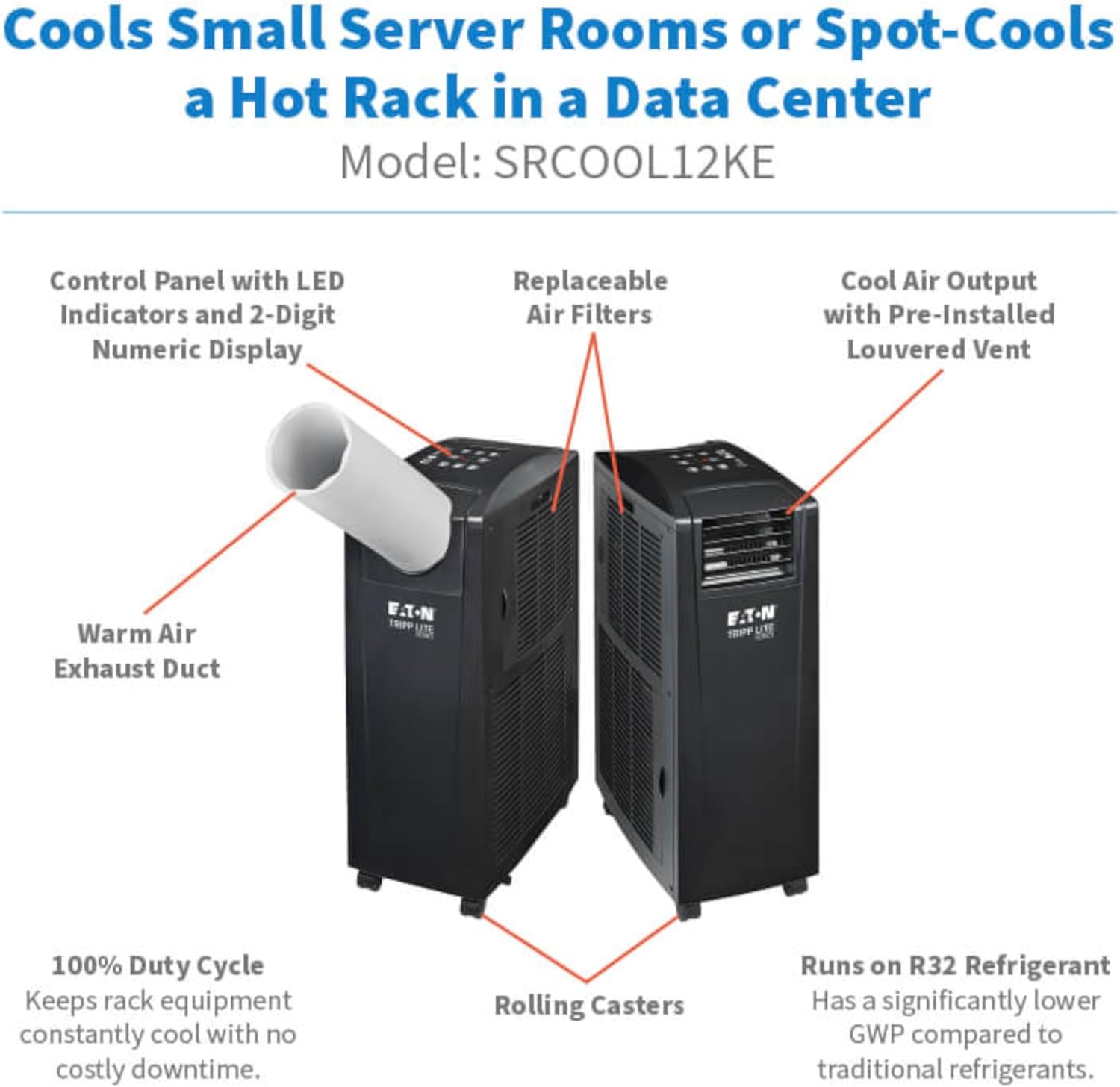 Tripp Lite Eaton Tripp Lite Srcool12Ke Spot Cooler Air Condi...