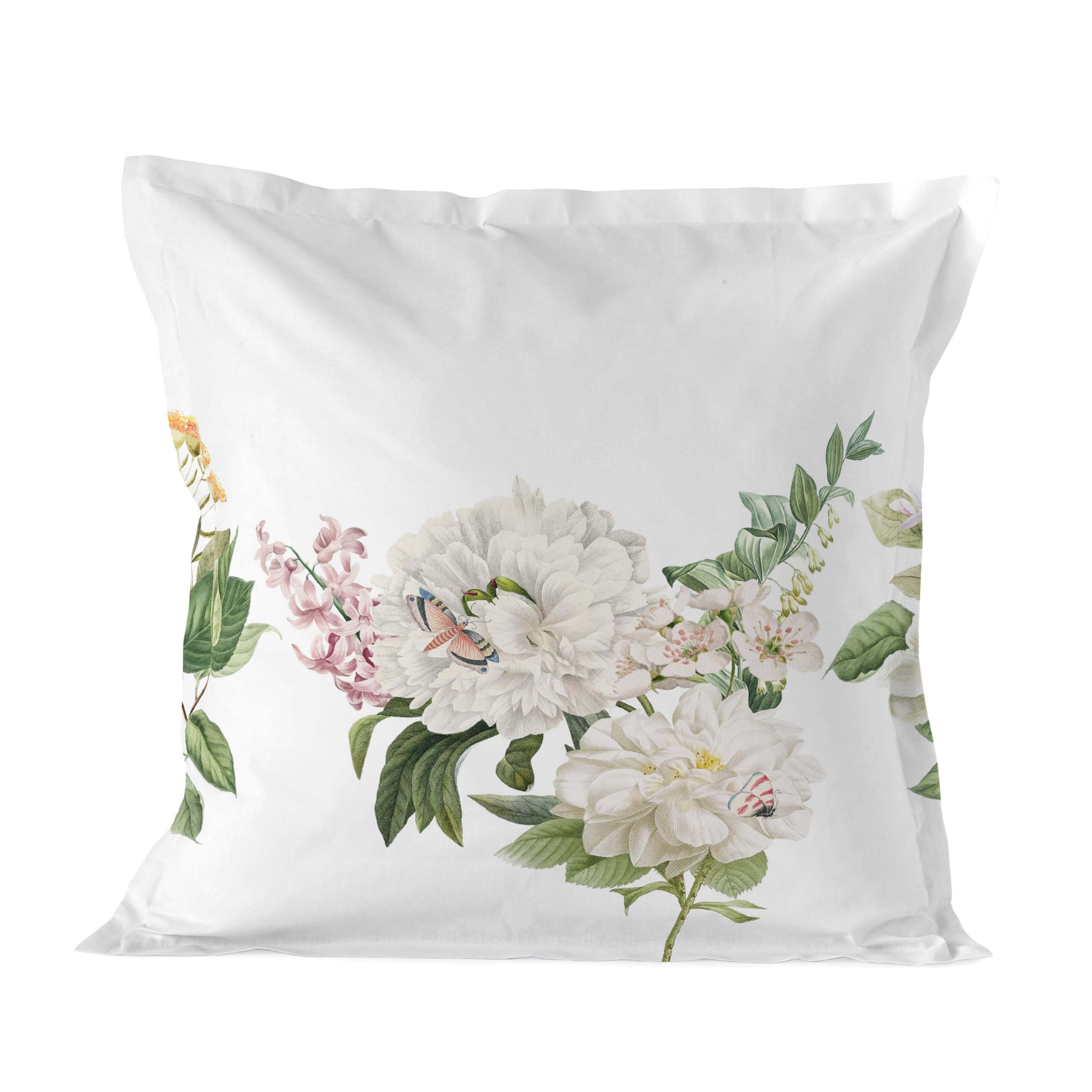 Taie d'oreiller 60x60 cm Azahara AlexandreHouse en coton doux pour la chambre