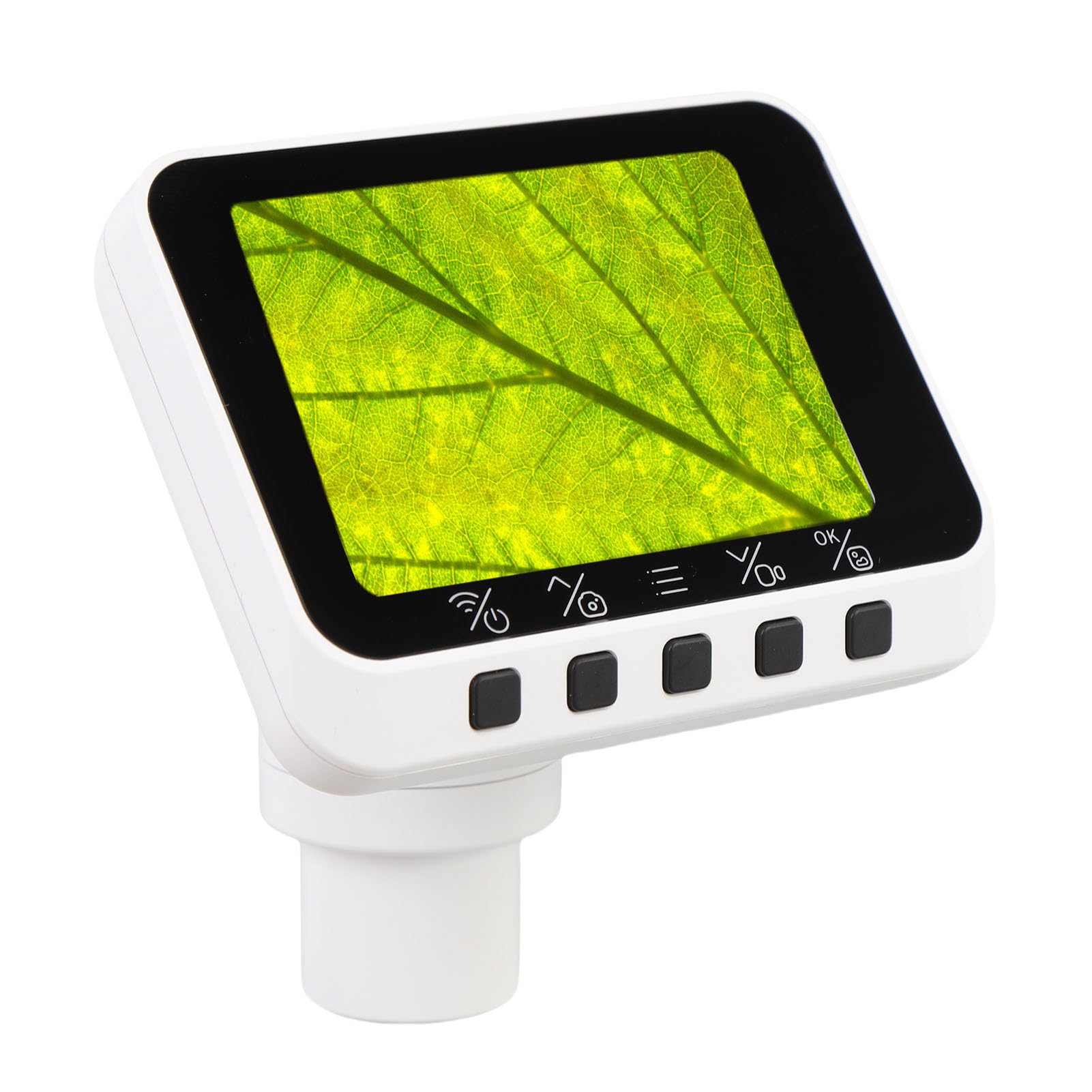 Tragbares WiFi-Okular, ABS, 2-MP-Kamera mit 2,8-Zoll-Bildschirm für Teleskope und Mikroskope, Perfekt für Vogelbeobachtung und Wandern