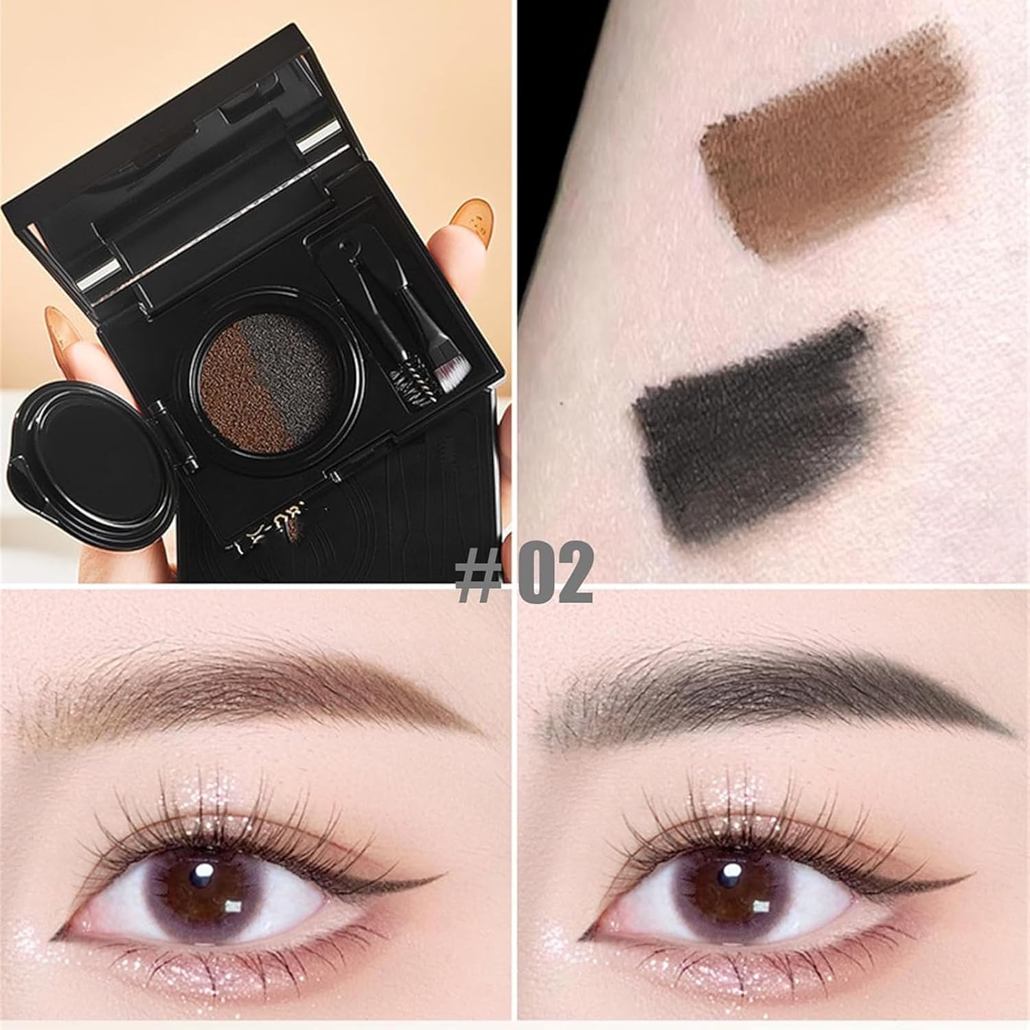 Crema per Sopracciglia & Eye-liner con Timbro