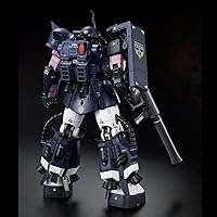 Vista 6 de BANDAI RG 1/144 MS-06R-1A Negro TRI-Stars ZAKU II Principado de Zeon Traje móvil producido en masa (importación de Japón)