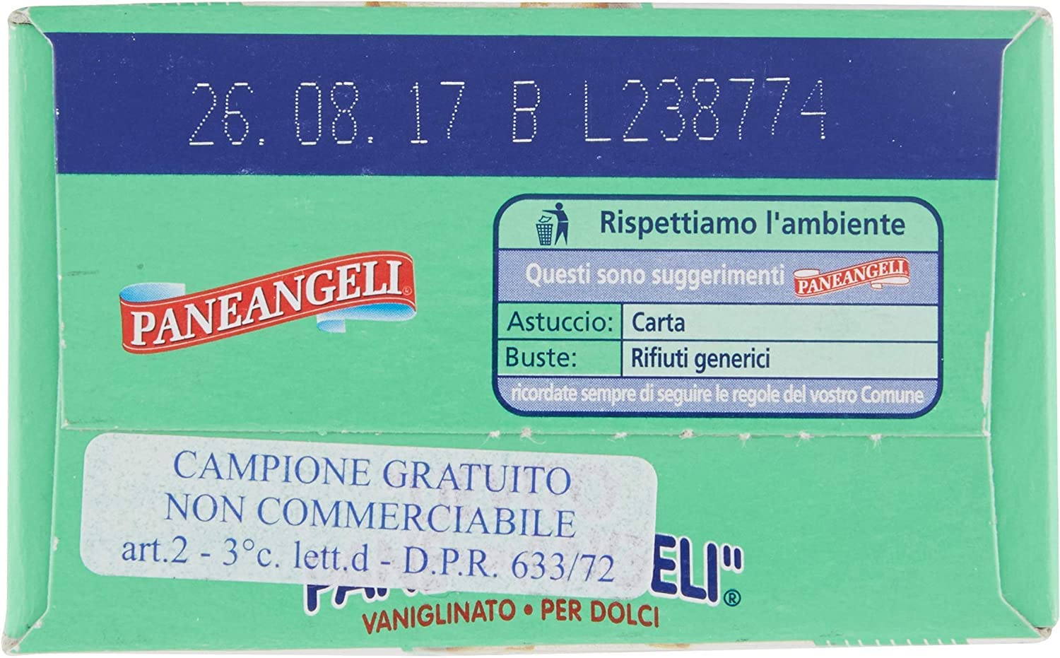 3 x Paneangeli Lievito Vanigliato